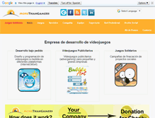 Tablet Screenshot of morethangamers.com